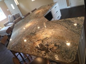 Large Island Granite Countertop