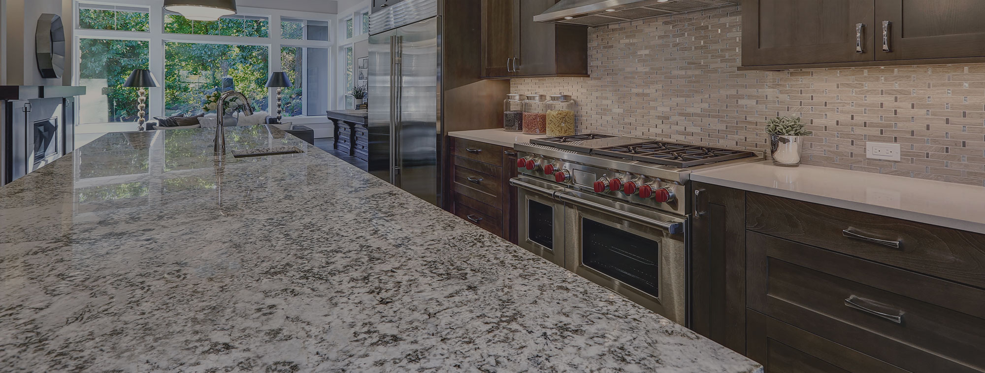 Kitchen With Granite Countertop