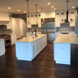 Classic White Cabinet with Calacatta Classique Quartz Classic White Cabinet with Calacatta Classique Quartz kitchen remodel in Mason Ohio