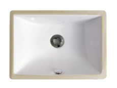 Triton Crescent Lavatory Sink 18x13 Crescent Lavatory Sink 18x13 Rectangle - White
