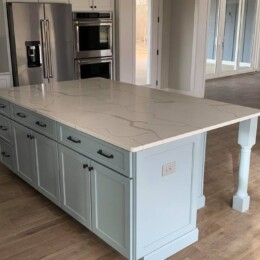Quartz Calacatta Classique Dual Color Kitchen Cabinets Quartz Calacatta Classique Dual Color Kitchen Cabinets kitchen remodel in Cincinnati Ohio