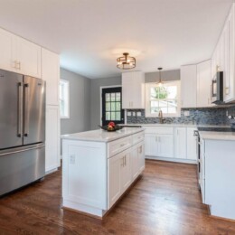 Shaker White Kitchen Shaker White kitchen kitchen remodel in West Chester Ohio
